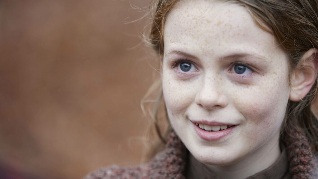 Ruby Gillis from Anne with an E portrait warm genuine expression wallpaper background