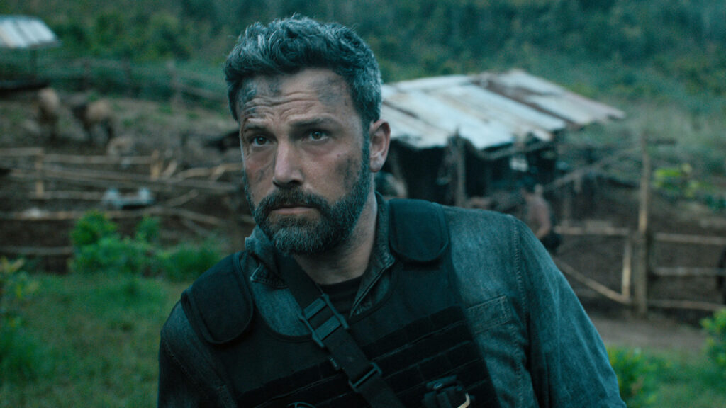 Intense Ben Affleck Portrait in The Way Back - Rugged Wallpaper