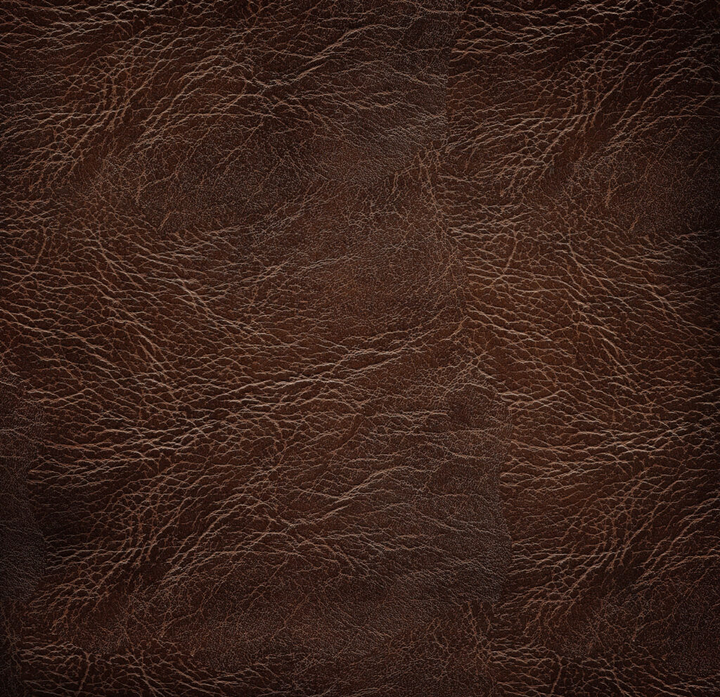 Rustic Brown Leather Texture Wallpaper: Authentic Distressed Design