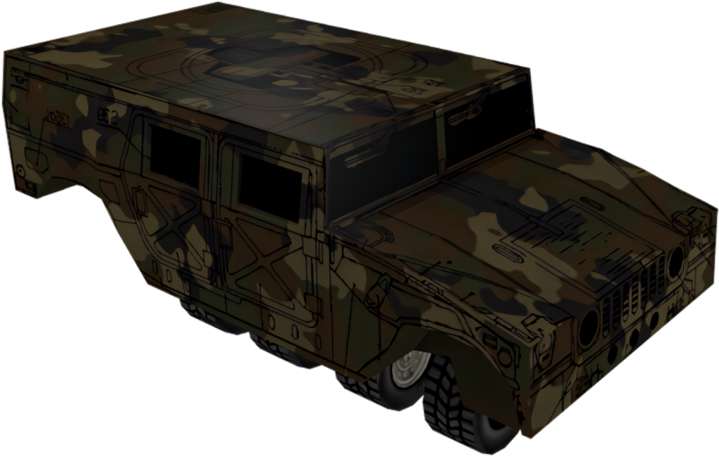 Rugged Camouflaged Hummer Wallpaper: Earthy Military Graphic Style