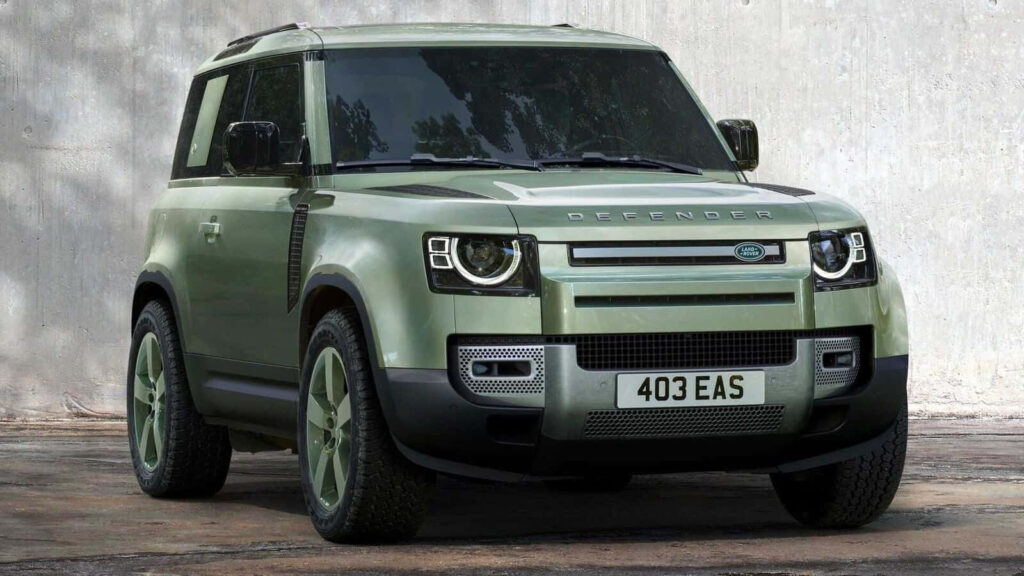 Rugged Land Rover Defender Wallpaper: Iconic Adventure Backdrop