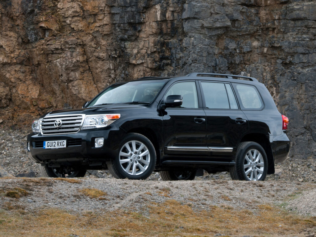 Rugged Toyota Land Cruiser 200 SUV - Adventure Wallpaper Background