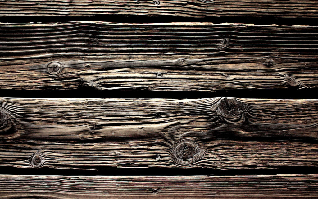 Rustic Barn Wood Plank Wallpaper with Natural Grain Patterns
