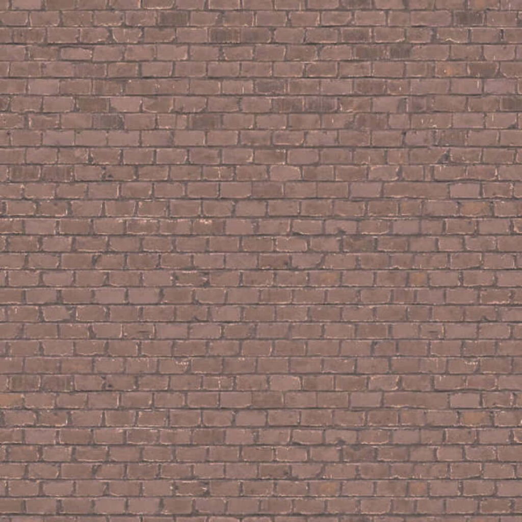 Rustic Brick Texture Wallpaper Background with Weathered Detail