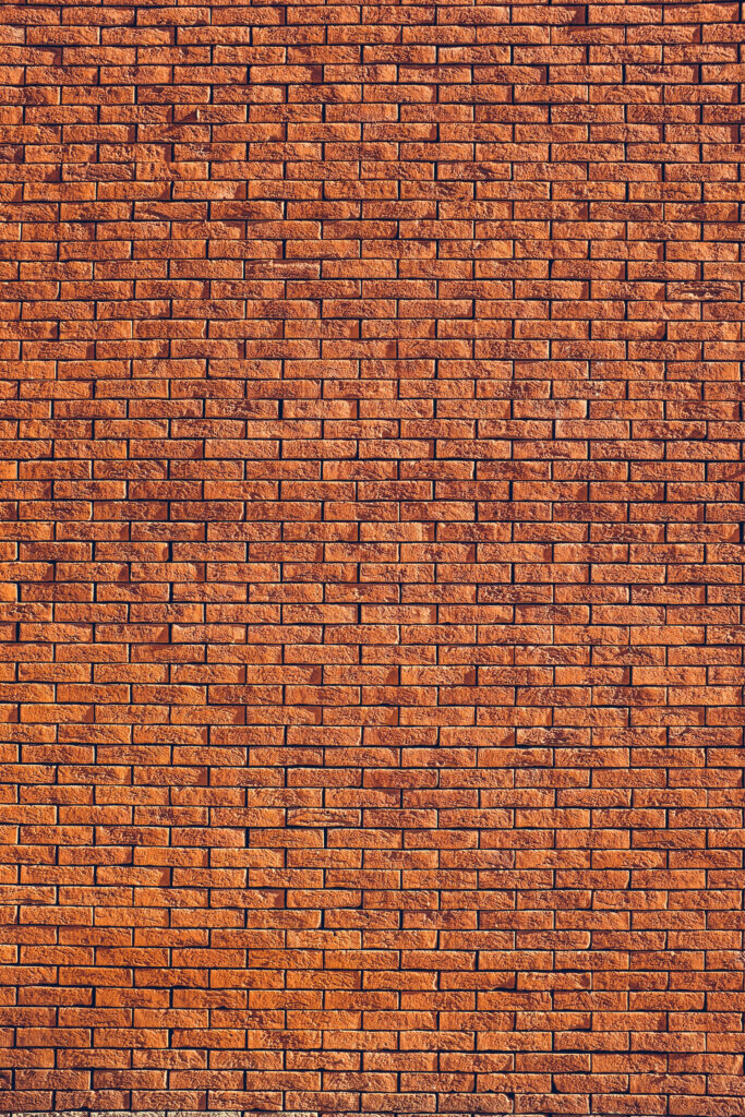 Rustic Brown Brick Wall Wallpaper - Textured Pattern Background