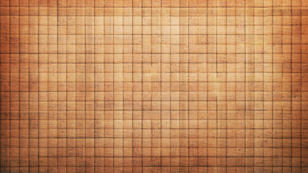 Brown Textured Wallpaper: Rustic Grid Pattern in Earthy Tones