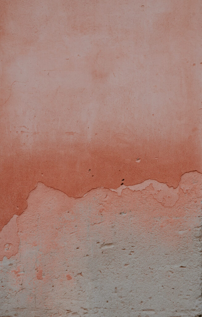Rustic Gradient Concrete Wall with Peeling Paint - Urban Background Wallpaper