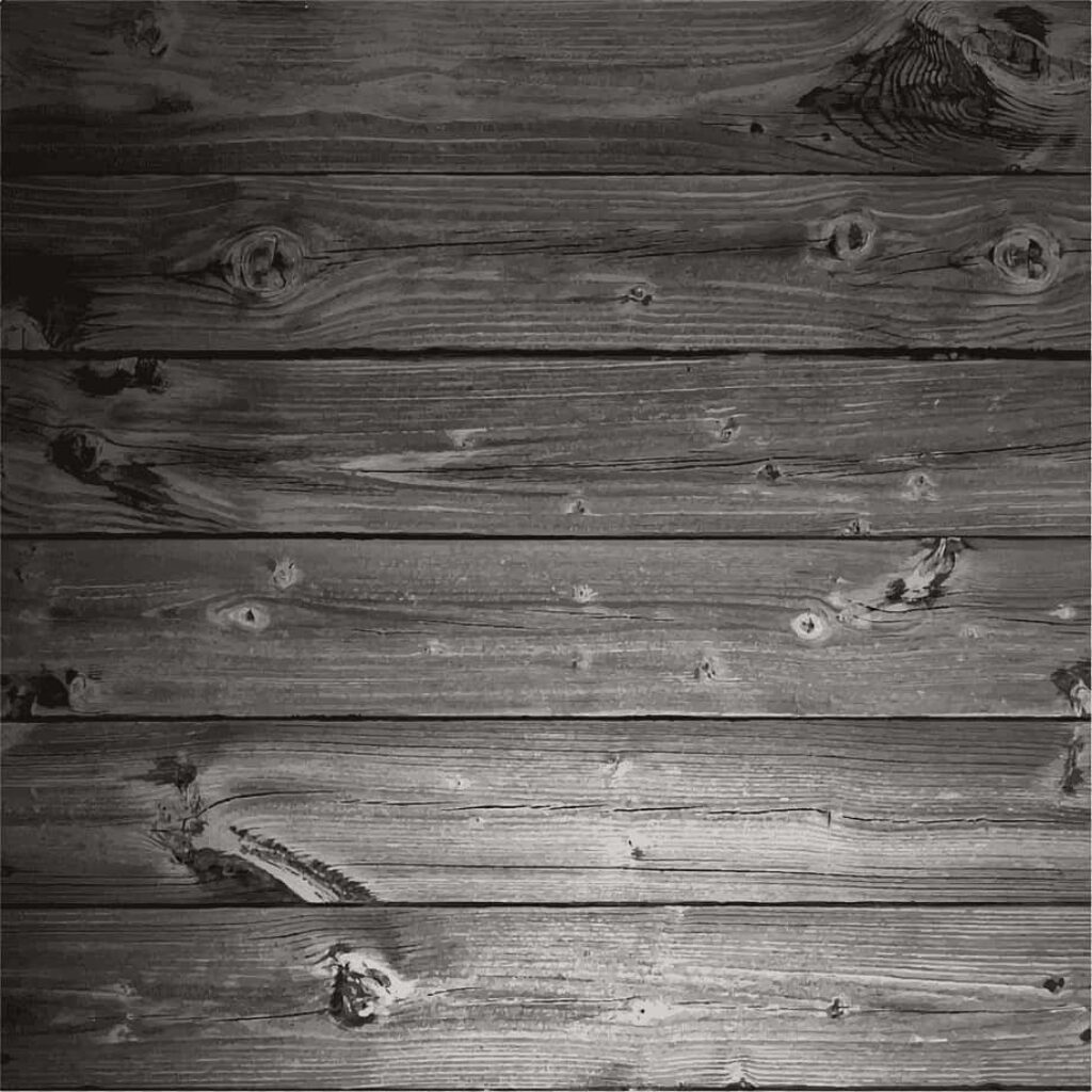Rustic Dark Gray Wood Wallpaper: Natural Knotty Texture Background