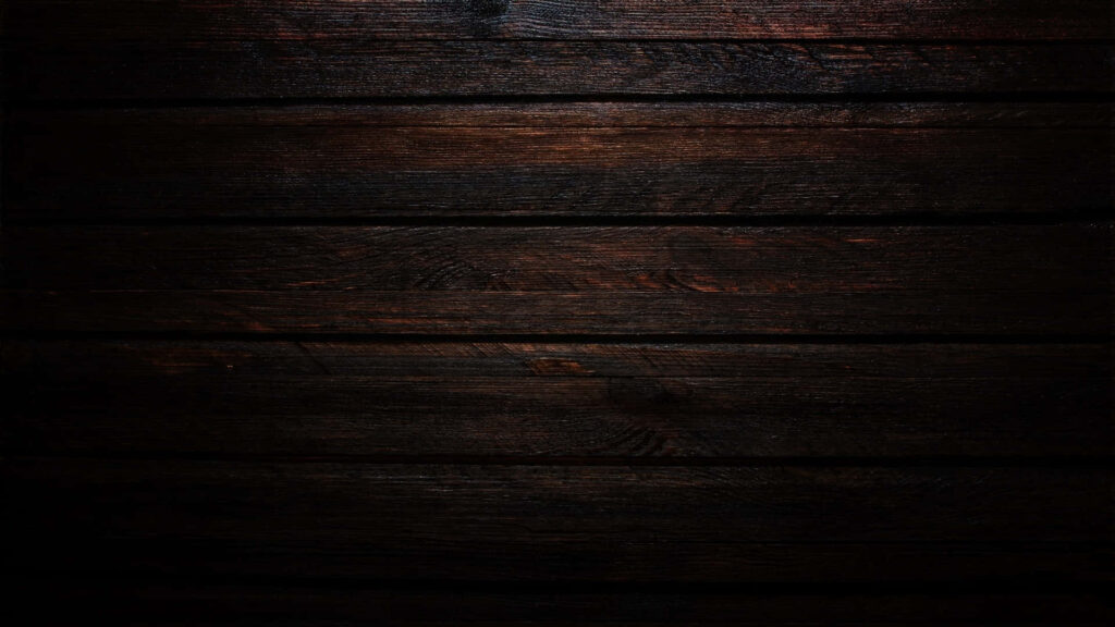 Rustic Dark Wood Wallpaper with Rich Black & Brown Tones