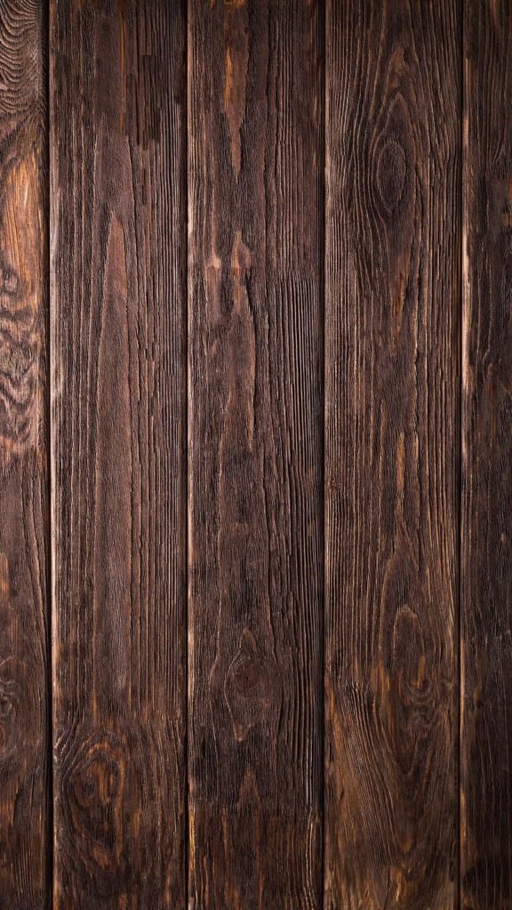 Rustic Dark Wooden Texture Wallpaper for Warm Earthy Ambiance