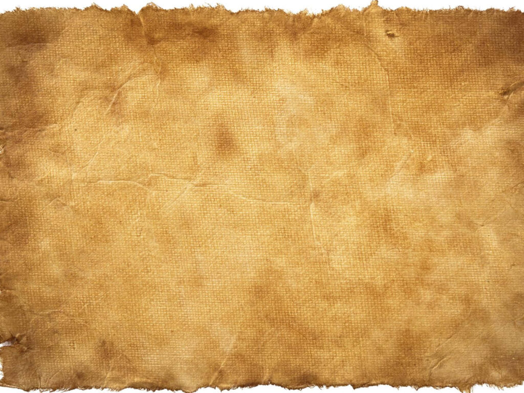 Vintage Elegance: A Weathered Brown Paper with Timeless Charm on a Textured Parchment Backdrop Wallpaper