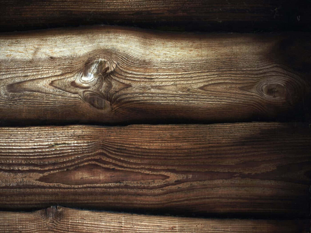 Rustic Elegance: Warm Wood Texture Wallpaper with Natural Grain Patterns