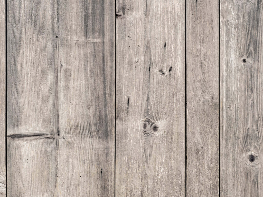 Rustic Gray Wood Wallpaper: Vertical Planks & Natural Texture