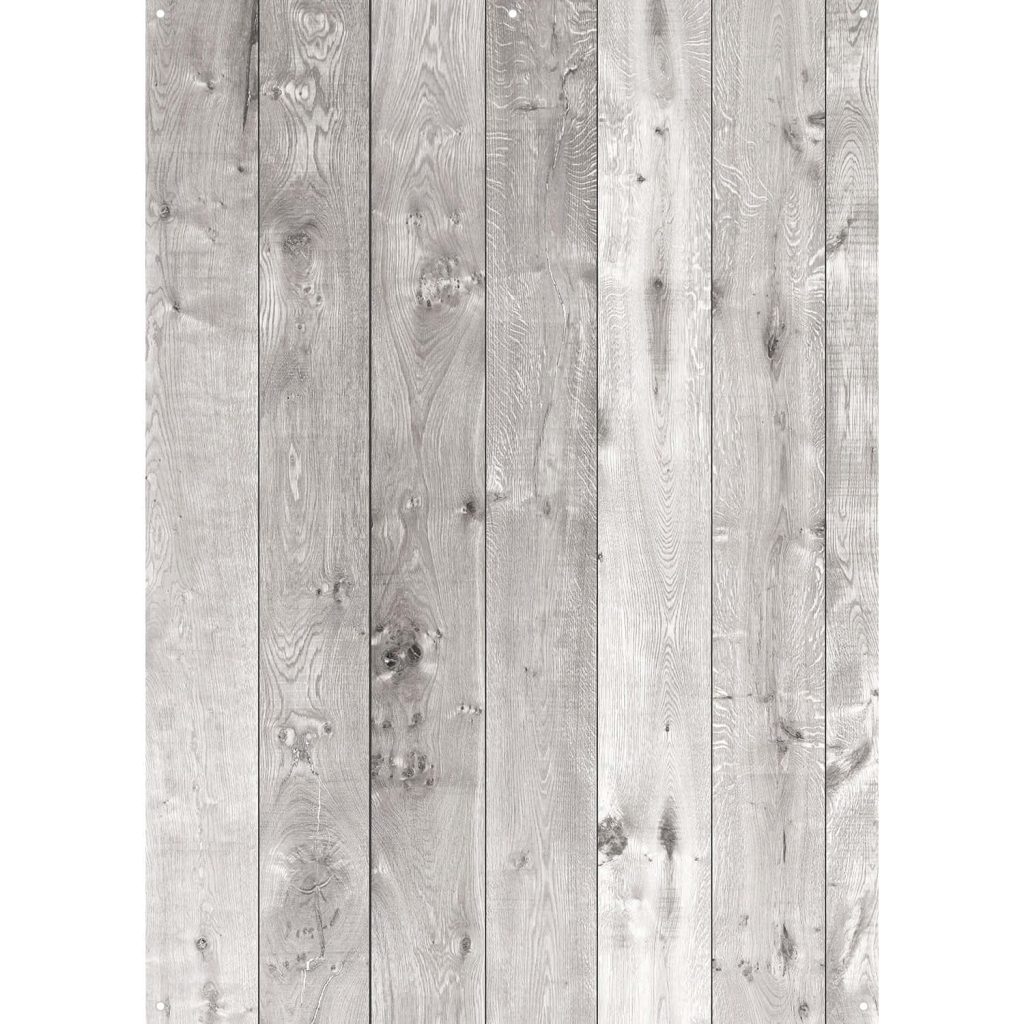 Gray and white rustic vertical wood panel backdrop with detailed grain and natural knots texture Wallpaper