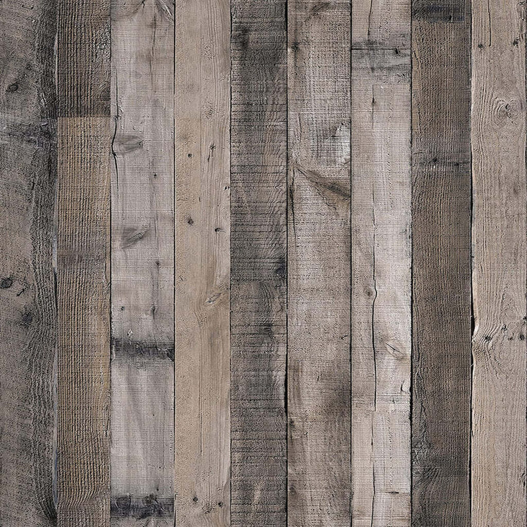 Rustic Grey Wood Wallpaper: Cozy Vertical Planks Background Texture
