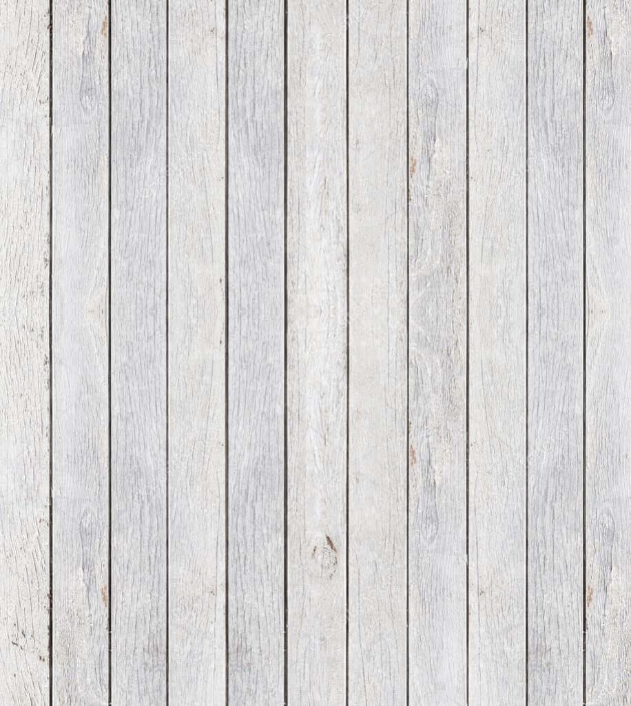 Rustic Vintage Wallpaper: Weathered Grey Vertical Wooden Planks