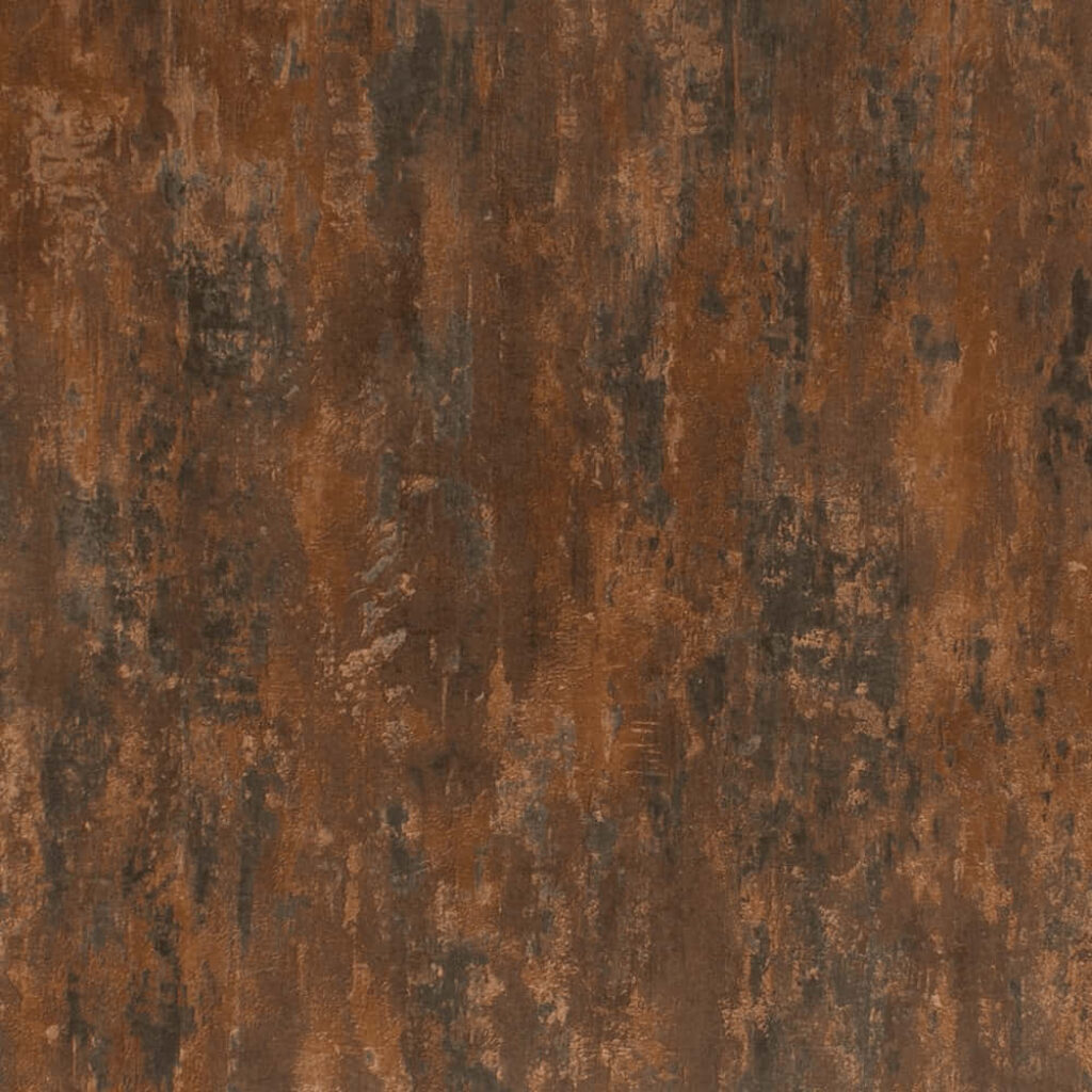 Distressed Metallic Copper Wallpaper: Rustic Industrial Charm Background