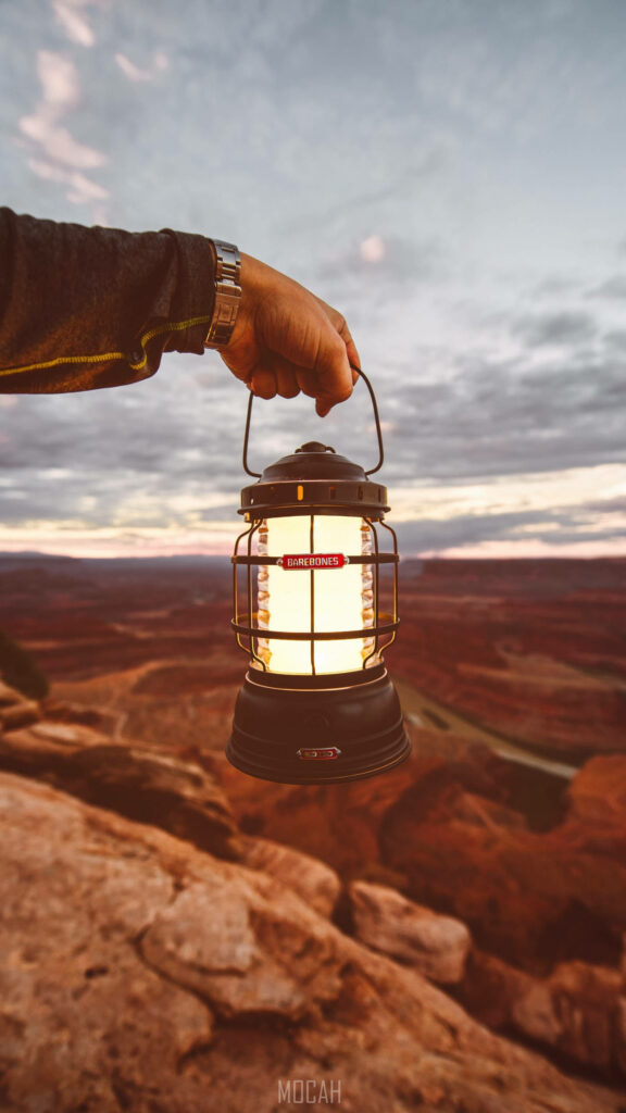 Rustic Mining Lantern Wallpaper for Samsung Galaxy S6 Edge