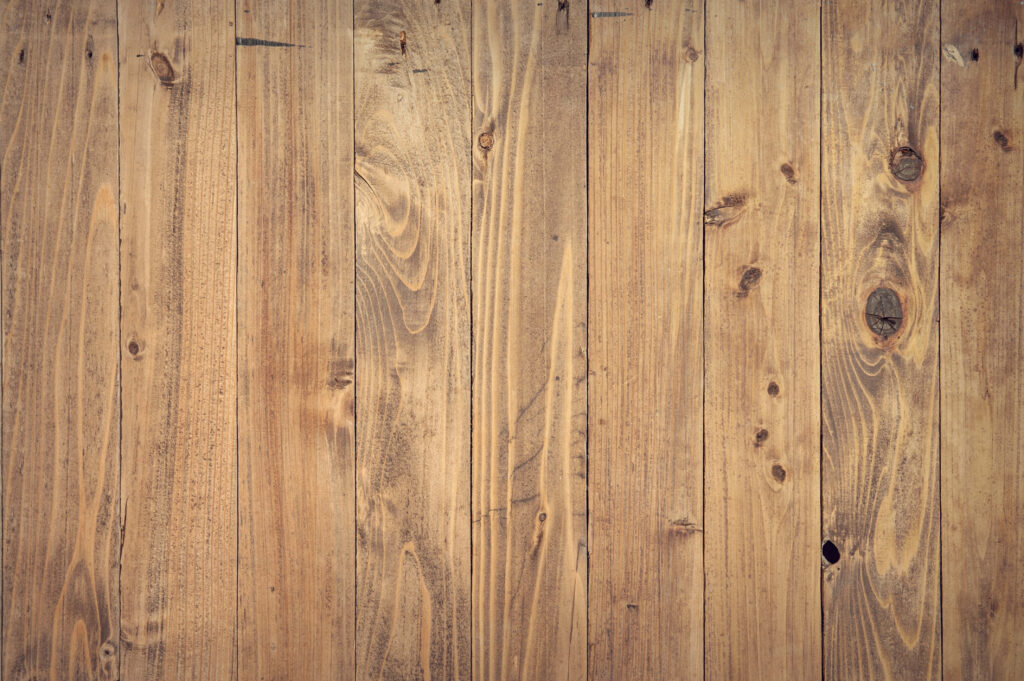 Rustic Wood Texture Wallpaper: Vertical Planks with Grain Patterns