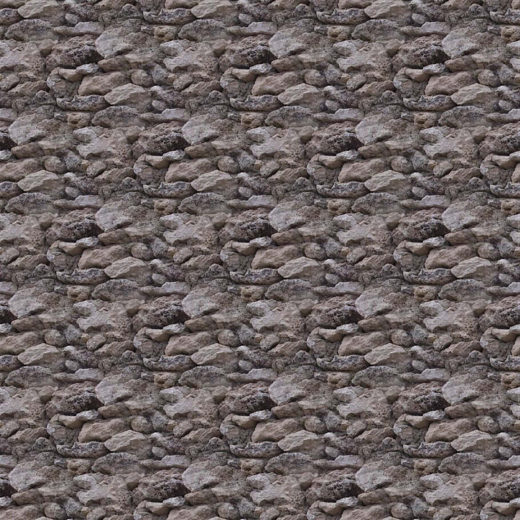 Rustic Gray Stone Wall Wallpaper: Detailed Textured Background