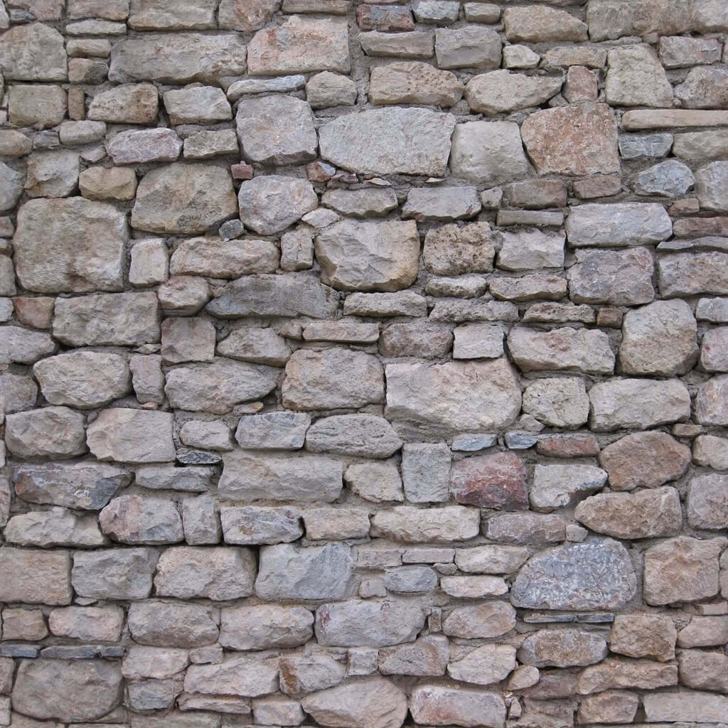 Rustic Textured Stone Wall Wallpaper - Natural Pattern Design