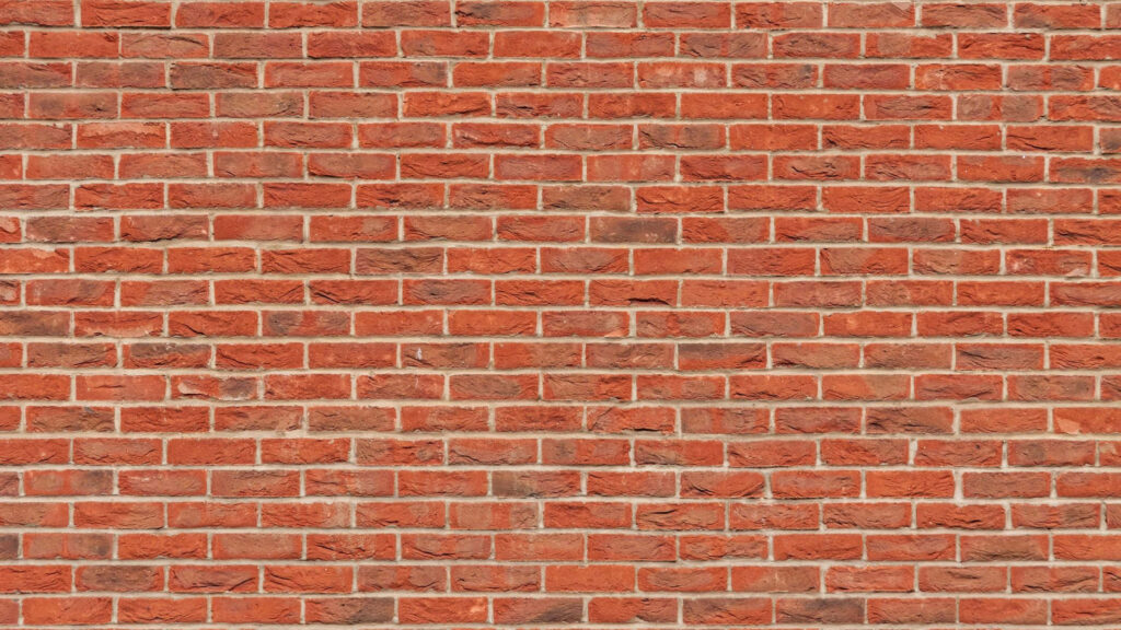 Rustic Red Brick Wallpaper: Classic Textured Background Design