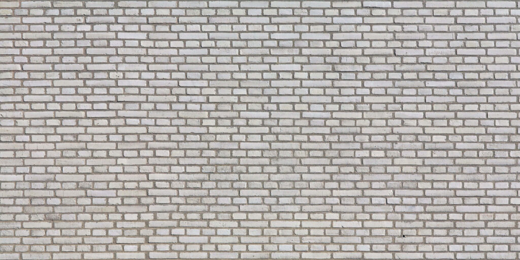 Rustic White Brick Wall Texture - Aged Minimalist Wallpaper Background