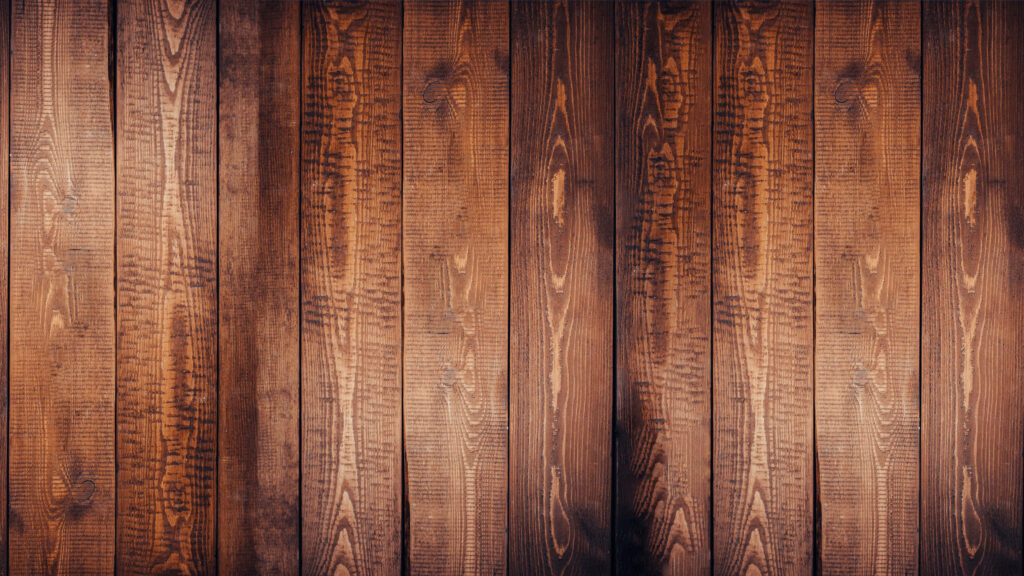 Rustic Wooden Plank Wallpaper: Warm Natural Brown Background