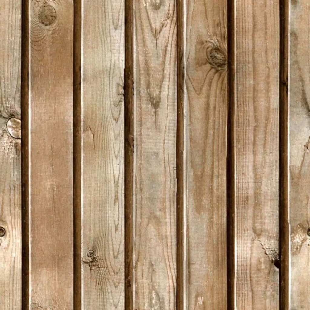 Rustic Wooden Plank Wallpaper: Textured Vertical Background Design