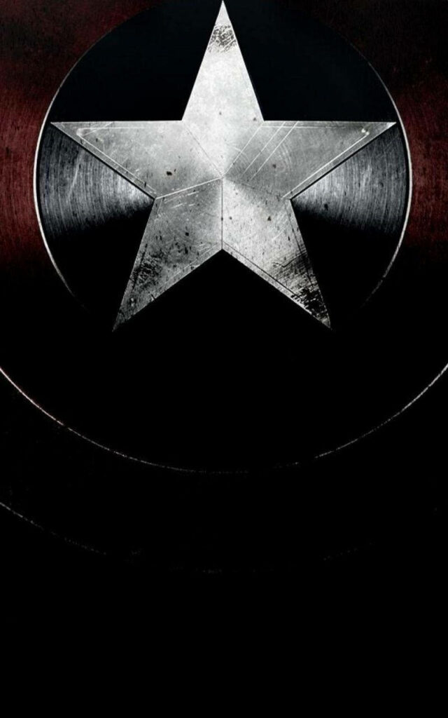 Rusty Star: A Captain America Journey in Heroic Wallpapers