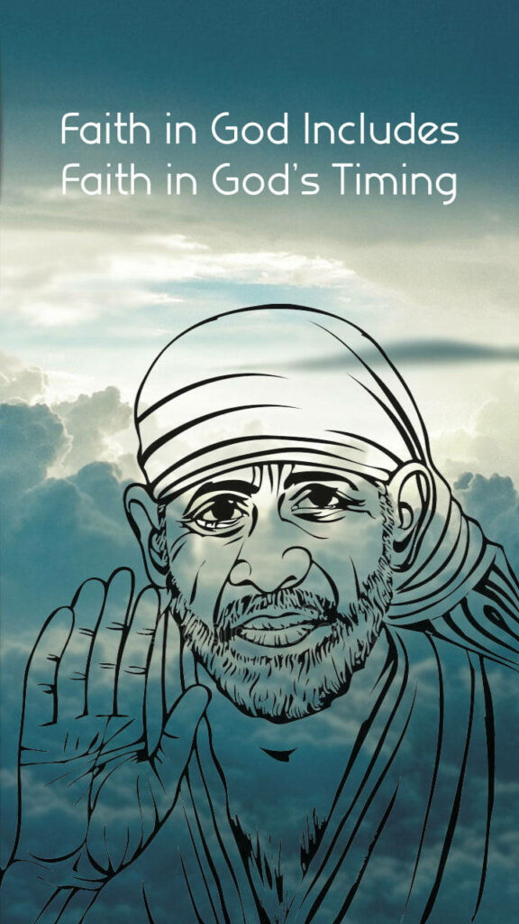 Sai Baba: Words of Wisdom and Divine Inspiration - Captivating Phone Wallpaper
