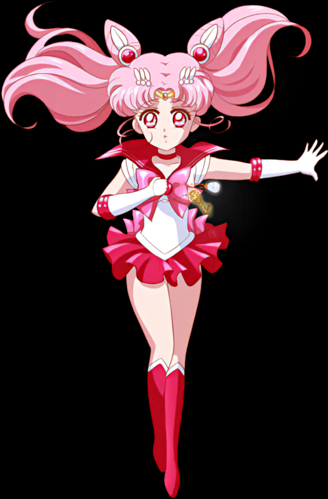 Sailor Chibi Moon Wallpaper: Iconic Pose & Magical Charm