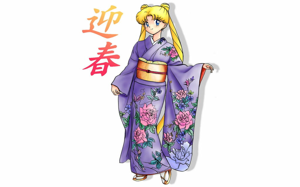 Sailor Moon: Graceful Girls under the Moonlight - HD Anime Wallpaper