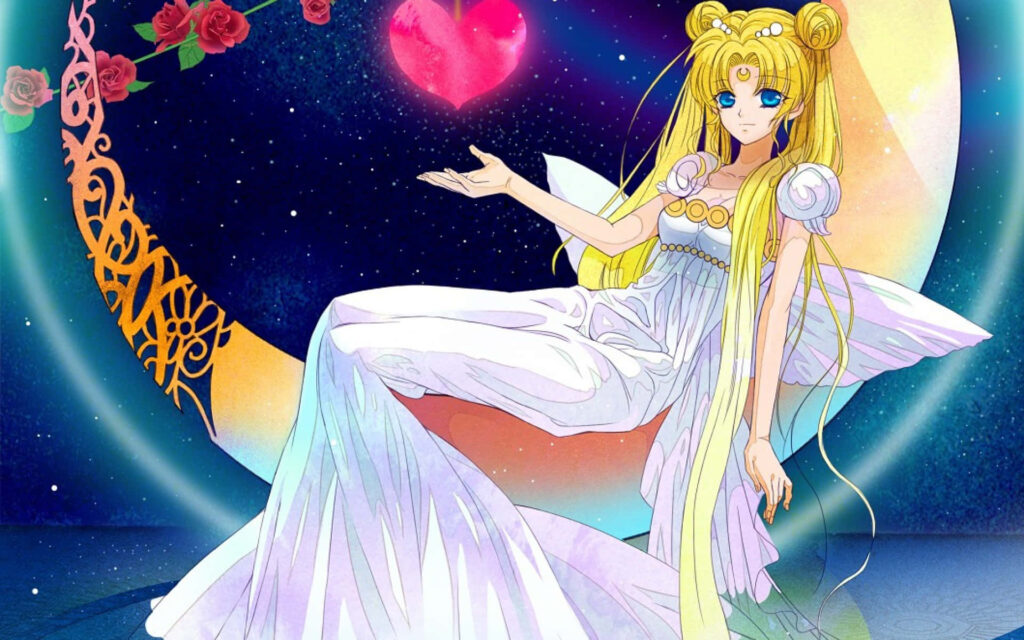 Sailor Moon Celestial Wallpaper: Elegant PFP with Romance & Charm