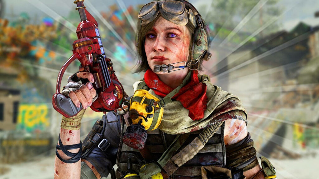 Samantha Maxis: The Zombie Terminator - A Frontal Portrait with Anti-Zombie Armament Wallpaper