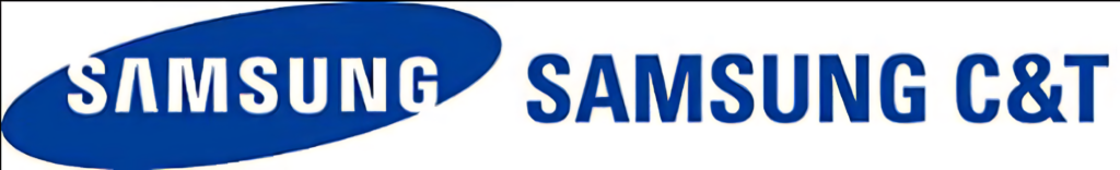 Samsung Logo Variations Wallpaper: Classic Blue Oval & C&T Branding