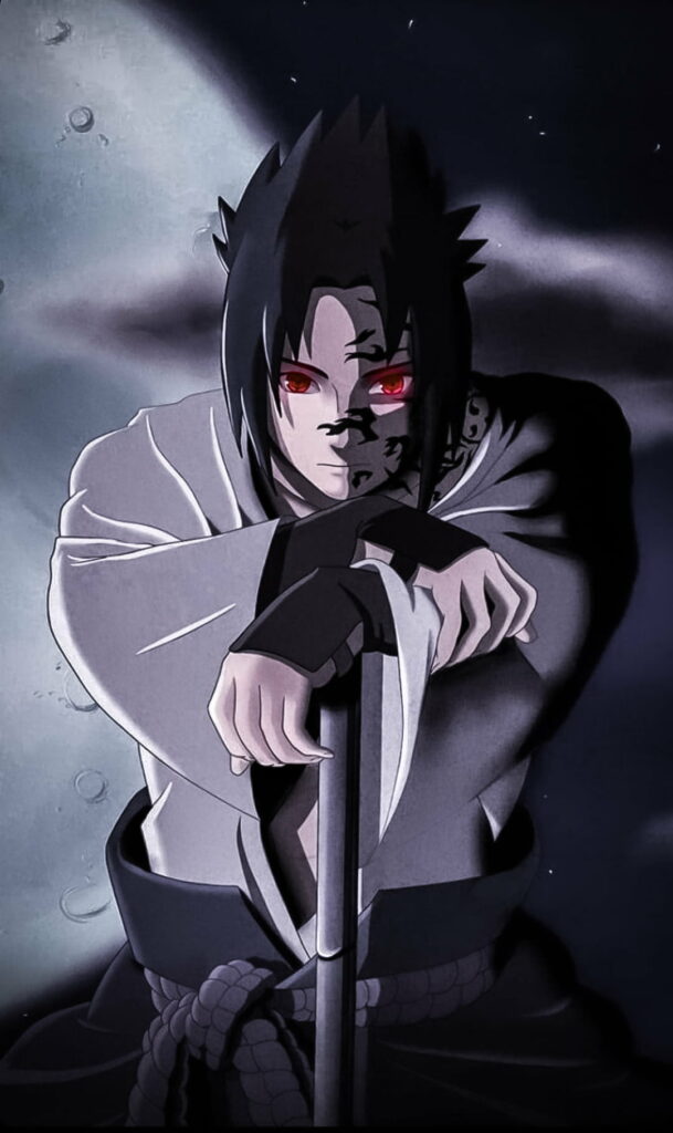Sasuke Uchiha: Enigmatic Anime Hero in Breathtaking HD Wallpaper