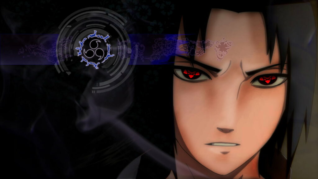 Epic High Definition Naruto: Sasuke Uchiha's Anime Masterpiece in 1080p HD Wallpaper