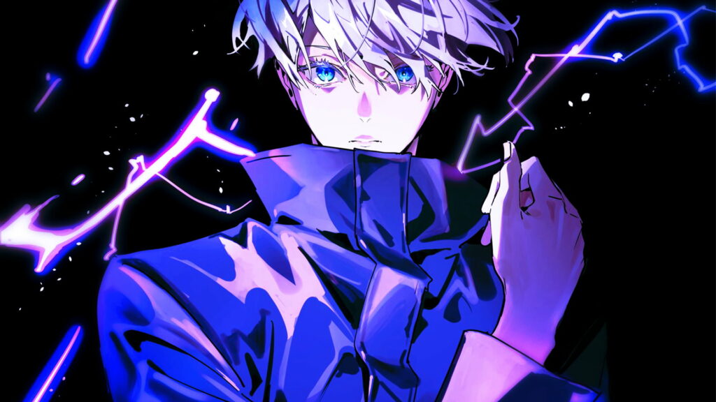 Enigmatic Sorcerer: Satoru Gojo Unleashes his Cursed Technique in Striking HD
Wallpaper