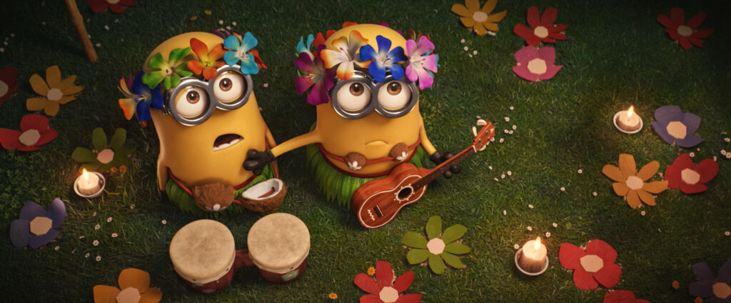 Minion Paradise: Despicable Me 3 Aloha Wallpaper