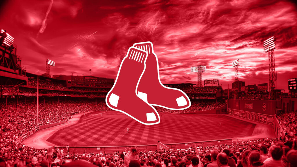 Red Sox Stadium: Capturing the Passion in a Crimson Hue Wallpaper
