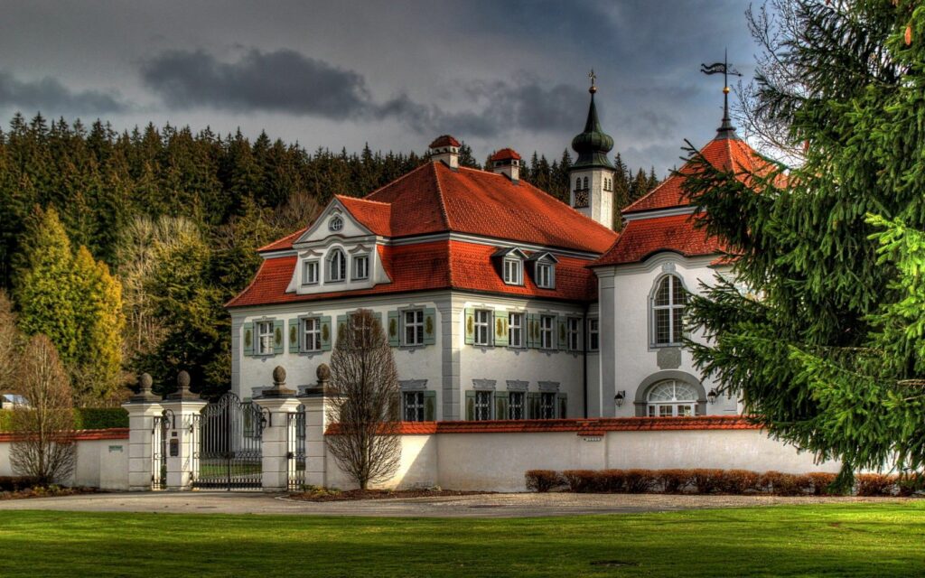 Charming Leutkirch, Germany Wallpaper: Elegant Architecture & Serenity
