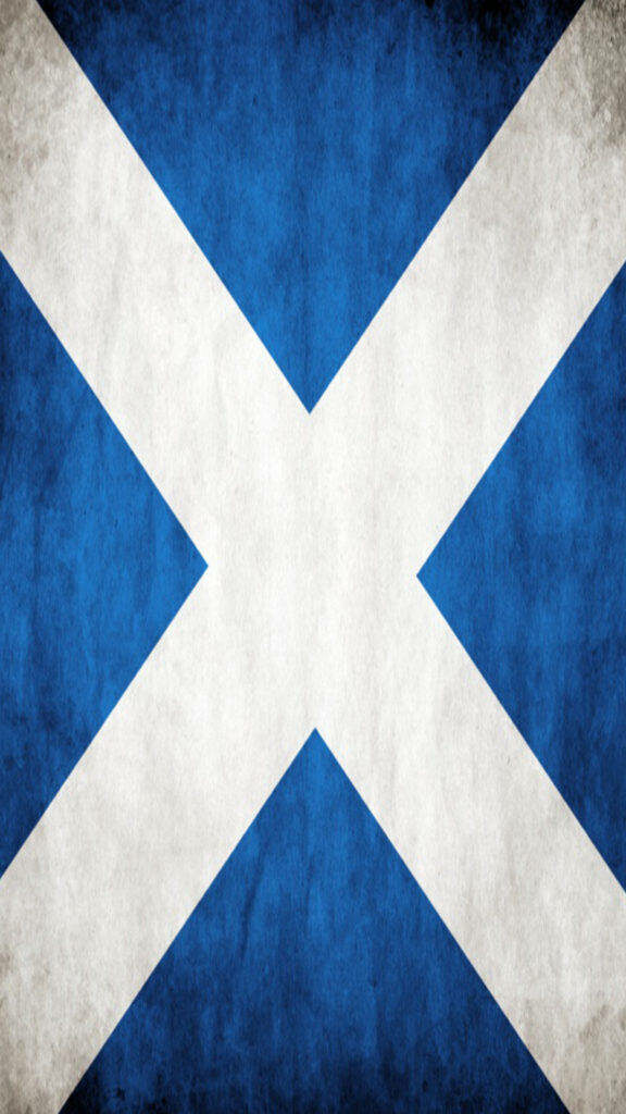 Scotland Flag Wallpaper: Bold Saltire Design for Samsung Galaxy S5