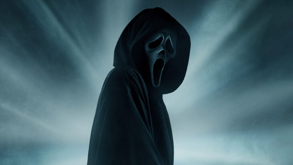 Ghostface Returns: A Haunting Visual Delight in 8K Wallpaper