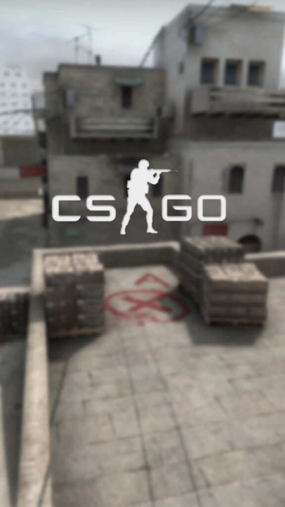 Counter-Strike Global Offensive: Seamless Integration of the Iconic Seal Logo Amidst Urban Ambiance Wallpaper