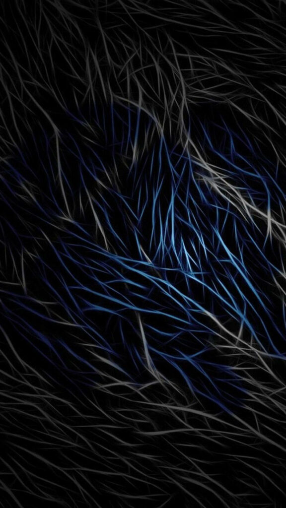 Infinite Harmony: An Exquisite Abstract Illustration of Blue and Gray Lines on a Samsung Mobile Background Wallpaper