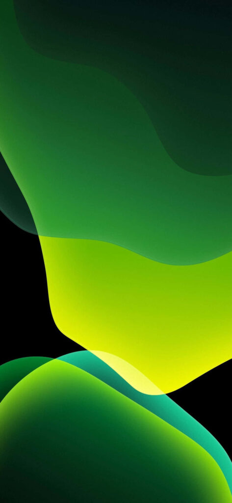 Seamless Green Gradient Wallpaper: Calm Abstract Background Design