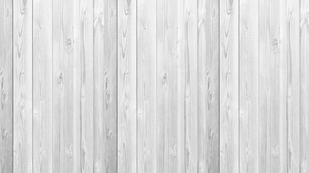Seamless White Wood Plank Wallpaper: Minimalist Grain Texture