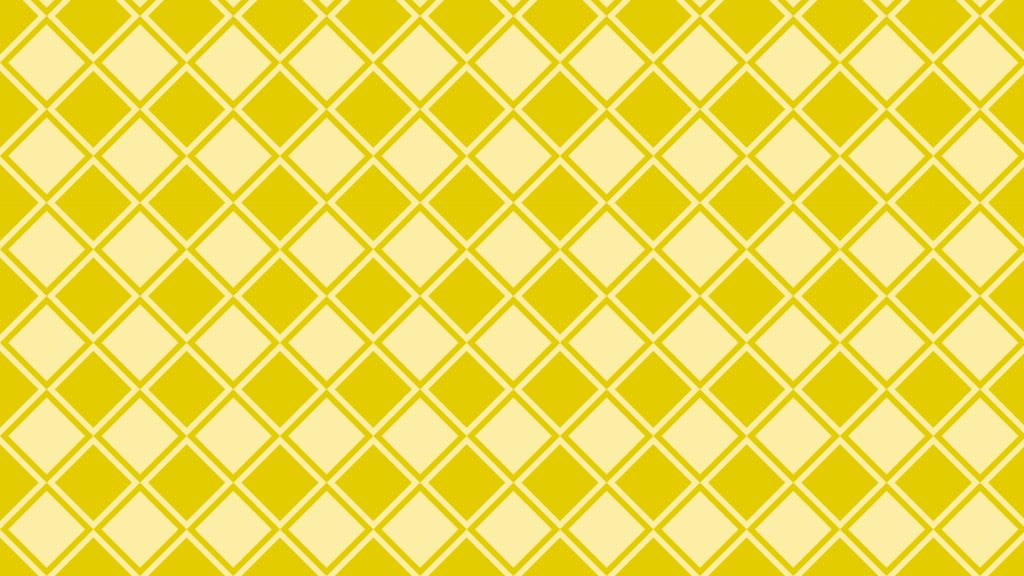 Seamless yellow diamond pattern wallpaper with vibrant grid design for modern backgrounds