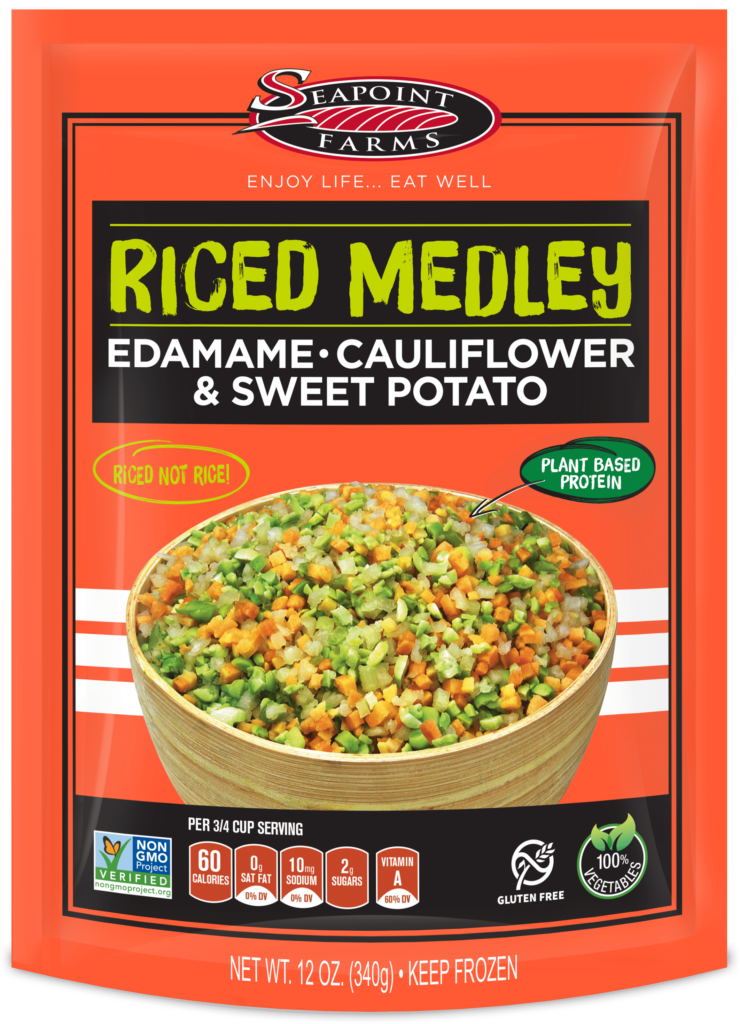 Seapoint Farms Riced Medley: Plant-Based, Gluten-Free, Non-GMO Wallpaper
